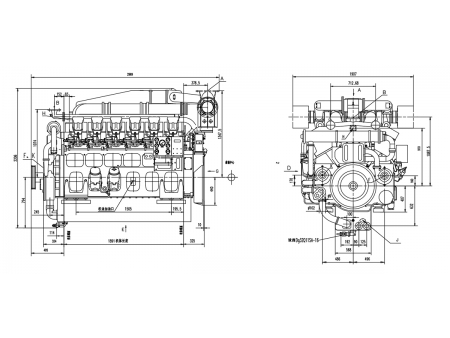 3000 Marine Engine(810KW-1200KW)