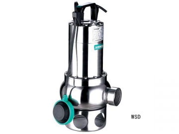WSD Stainless Steel Submersible Sewage Pump