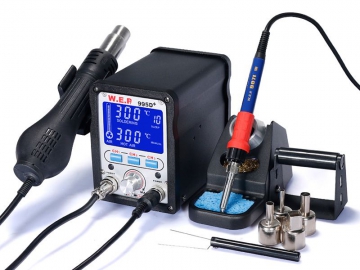 SMD Hot Air Soldering Rework Station with LCD Display, Item WEP-995D 