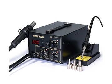 YIHUA-852D 2 in 1 Hot Air Rework Station with Soldering Iron