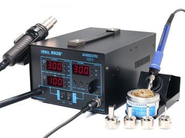 YIHUA-892D  SMD Hot Air Rework Station with Soldering Iron