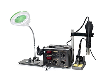 YIHUA-852D   Hot Air Rework Station with Soldering Iron