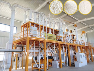 Maize Flour Milling Plant with Hammer Crusher