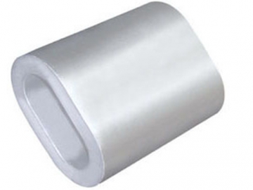 Oval Aluminium Ferrules/Sleeves, Wire Rope