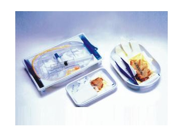 Disposable Urethral Catheter and Tray