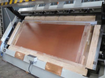 Radio Frequency Press  Slant Gluer for Door Frame Assembly