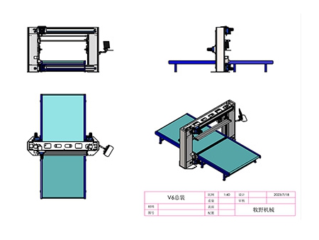 Foam Cutter (Horizontal and Vertical CNC Contour Cutting Machine, Model HV6)