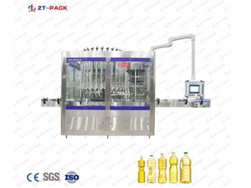8000BPH Fully Automatic Rotary Edible Oil Filling Capping Machine