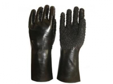 GSP3211B Long Cuff Anti-Slip PVC Gloves