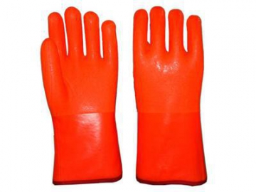 GSP0328S Anti-Cold Long Cuff PVC Gloves