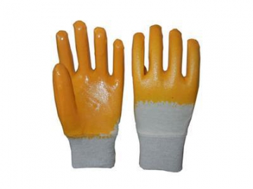 Palm Coated Nitrile Gloves GSN2410 Rubber Gloves