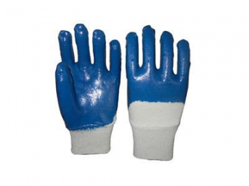 Nitrile Palm Coated Gloves GSN3411 Rubber Gloves