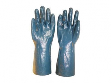 Long Cuff Nitrile Gloves GSN3420 Rubber Gloves