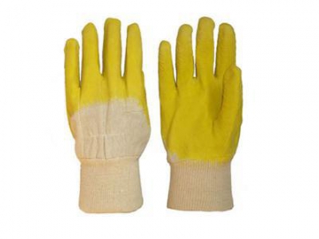 Palm Coated Latex Gloves GSL4456 Rubber Gloves