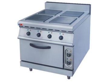 Freestanding Electric Boiling Top Range on Electric Oven