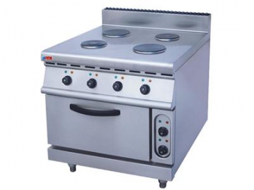 Freestanding Electric Boiling Top Range on Electric Oven