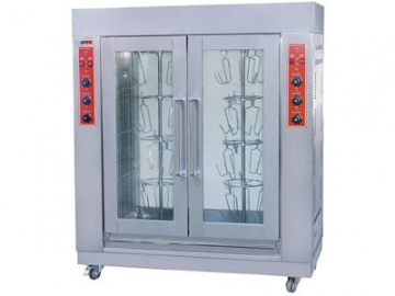 Rotating Gas Rotisserie Oven