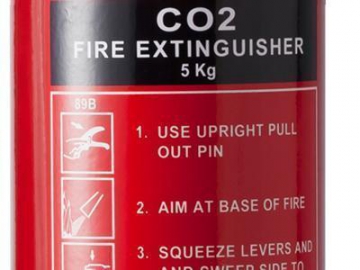 Portable CO2 Fire Extinguisher