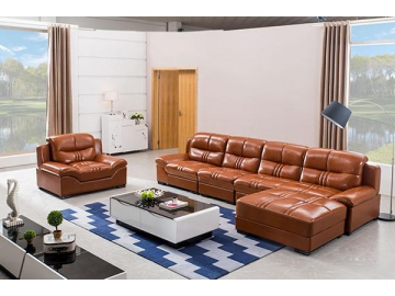 GF056 Modern Leather Sofa