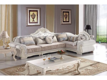 C803 Living Room Fabric Sectional Sofa