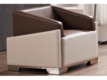 Modern Office Leather Couch