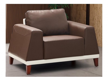 Commercial Leather Couch Set