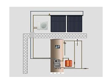 Split Solar Water Heating System HFT-200L/HFT-300L
