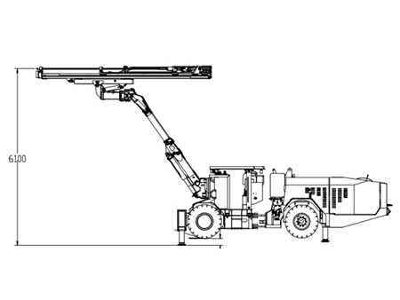 Hydraulic Drilling Jumbo with Two Booms, CYTJ45-2