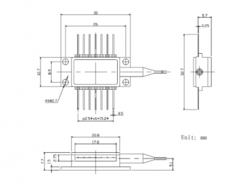 980nm Single Mode Pump Laser Module
