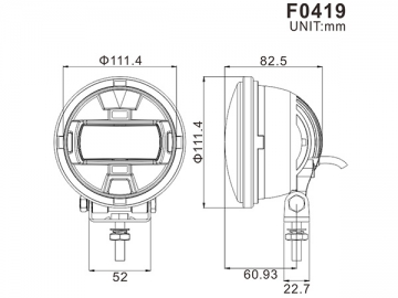 LED Forklift Safety Light F0419