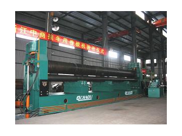 6000mm~9000mm 3-Roll Metal Plate Rolling and Bending Machine
