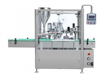 Hot Filling Machine with Sealer and Capper