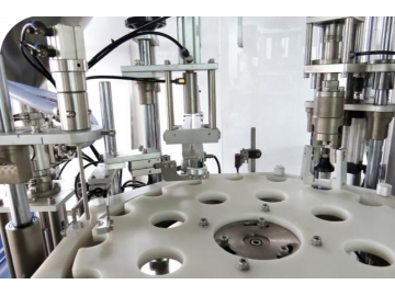 Pressure Filling Machine with Capper, Liquid Foundation Packaging