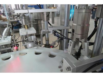 Volumetric Filling Line with Capping Machine, Eyeliner Packaging