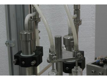 Gravity Filling Machine with Press Capper, Perfume Packaging