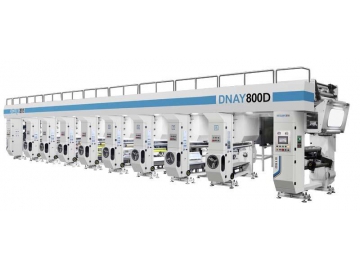 Industrial Rotogravure Press, DNAY800D/1100D Film Printing