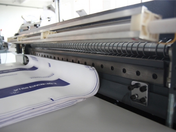 Semi Automatic Non-woven Fabric Sheet Cutting Machine, WFB-H1200