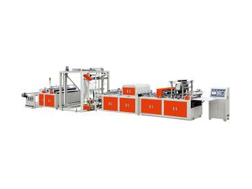 Fully Automatic Non-woven Bag Making Machine for 6 Types of Bag with Handle, WFB-AT600