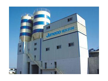 K Series Central Mix Batch Plant with Top Mounted Cement Silo