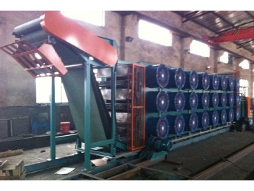 Chain Belt Multilayer Rubber Sheet Cooling Machine