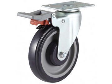 60~100kg High Strength Polyurethane Wheel Swivel Caster
