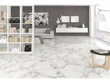 Statuario Marble Tile  (Porcelain Floor Tiles, Wall Tiles, Interior Tile, Exterior Tile)