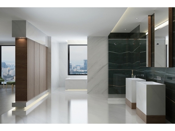 Bardiglio Marble Wall Slab   (Porcelain Wall & Floor Tiles, Interior and Exterior Tile)