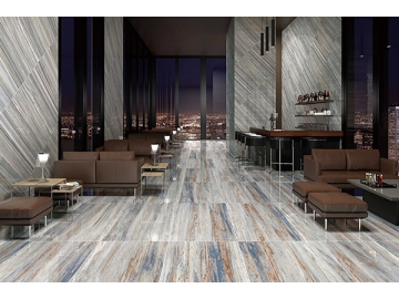 Palissandro Blue Marble Tile  (Wall Ceramic Tile, Ceramic Floor Tile, Interior Ceramic Tile, Exterior Tile)