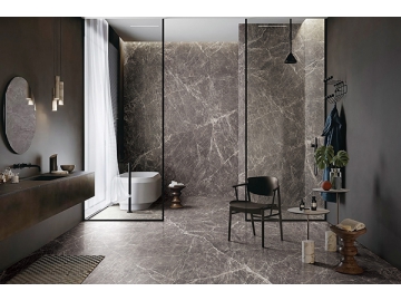 Claros Grey(Dark) Marble Wall Slab  (Wall Slab, Kitchen Slab, Indoor Slab, Outdoor Slab)