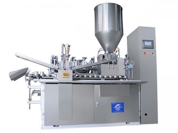 Automatic Metal Tube Filling Capping Sealing Machine
