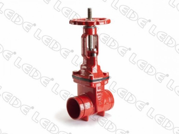 Fire Protection Grooved End Gate Valve