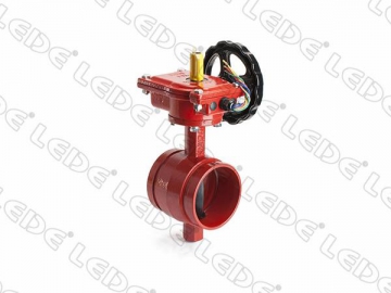 Fire Protection Grooved Butterfly Valve
