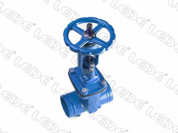 Water Flow Control OS&Y Grooved End Gate Valve
