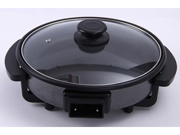 Electric Skillet with Glass Lid